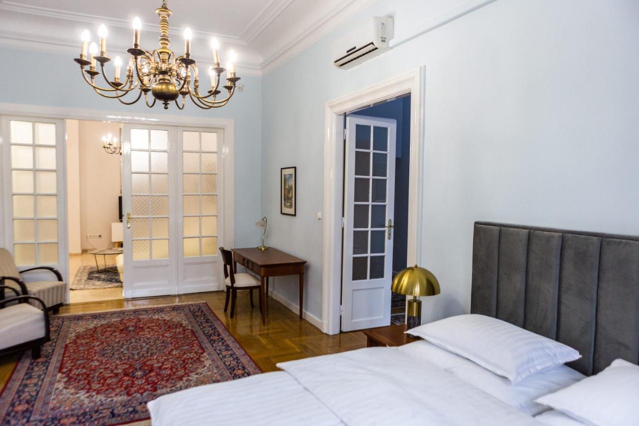 Luxury Downtown 3 Bedroom Apartment By Synagoge With Beautiful View Budapest Eksteriør bilde