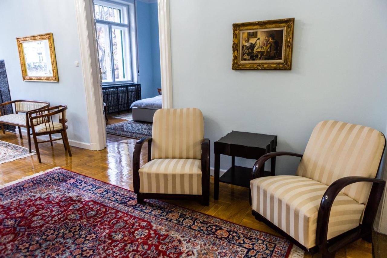 Luxury Downtown 3 Bedroom Apartment By Synagoge With Beautiful View Budapest Eksteriør bilde